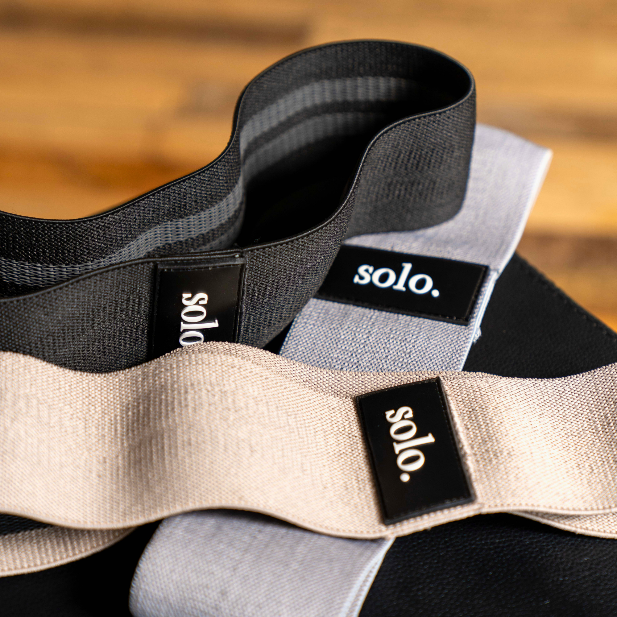 Solo Fabric Resistance Band (Set of 3)