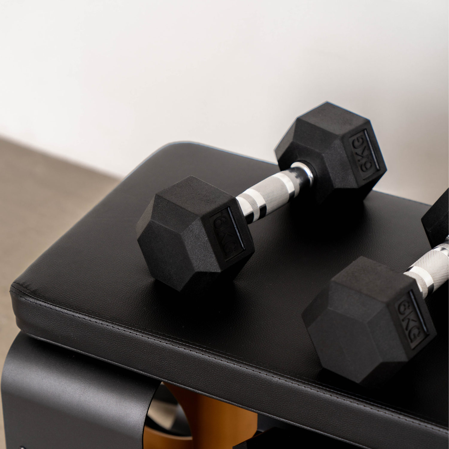 Solo Hex Dumbbells (Rubber)