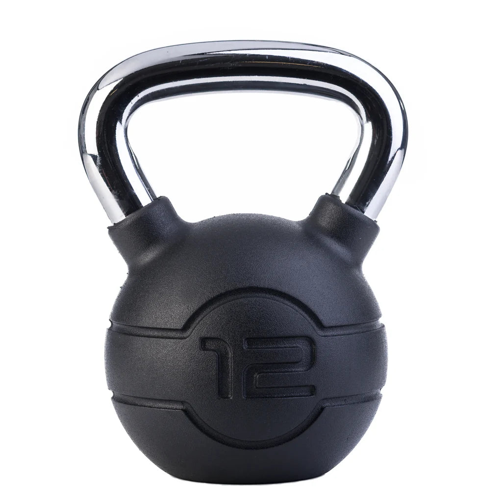 JORDAN® Chrome/Rubber Kettlebells