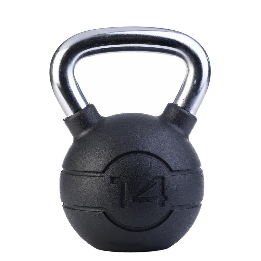 JORDAN® Chrome/Rubber Kettlebells