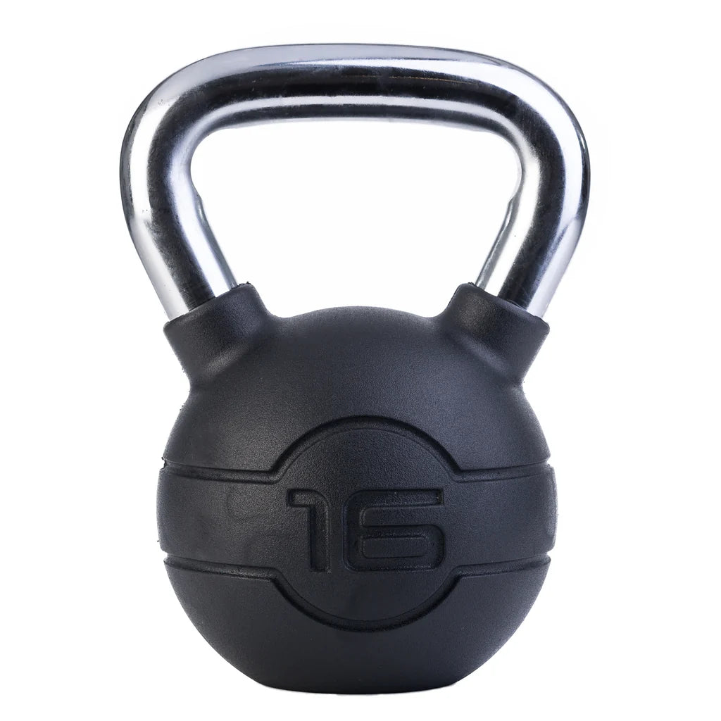 JORDAN® Chrome/Rubber Kettlebells