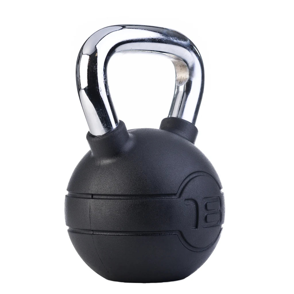 JORDAN® Chrome/Rubber Kettlebells
