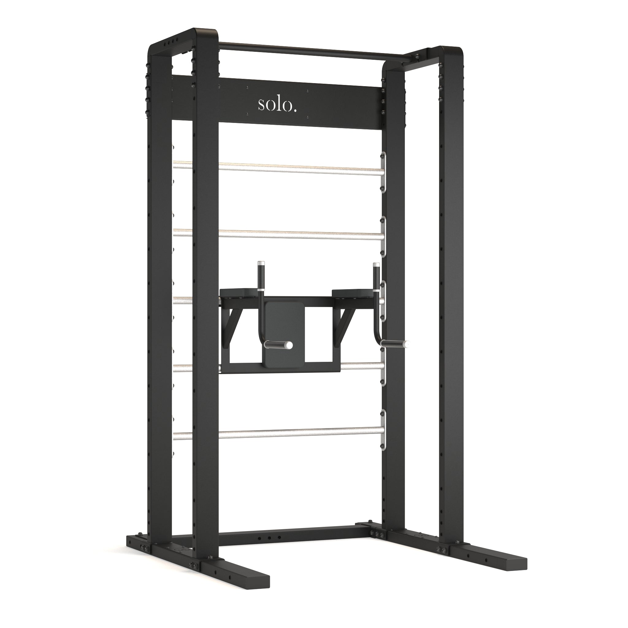 Solo Free Standing Wall Bars with Dip and Leg Raise
