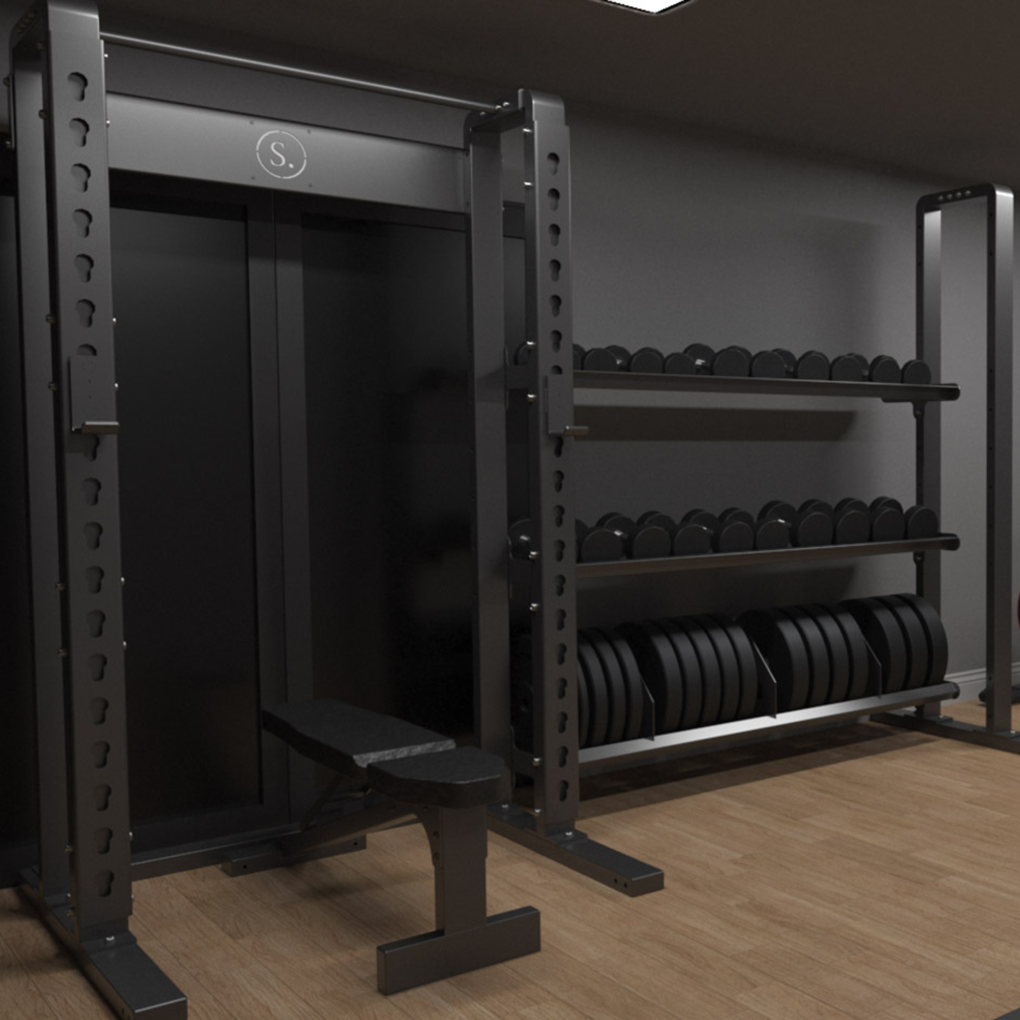 Solo Half Rack with Storage