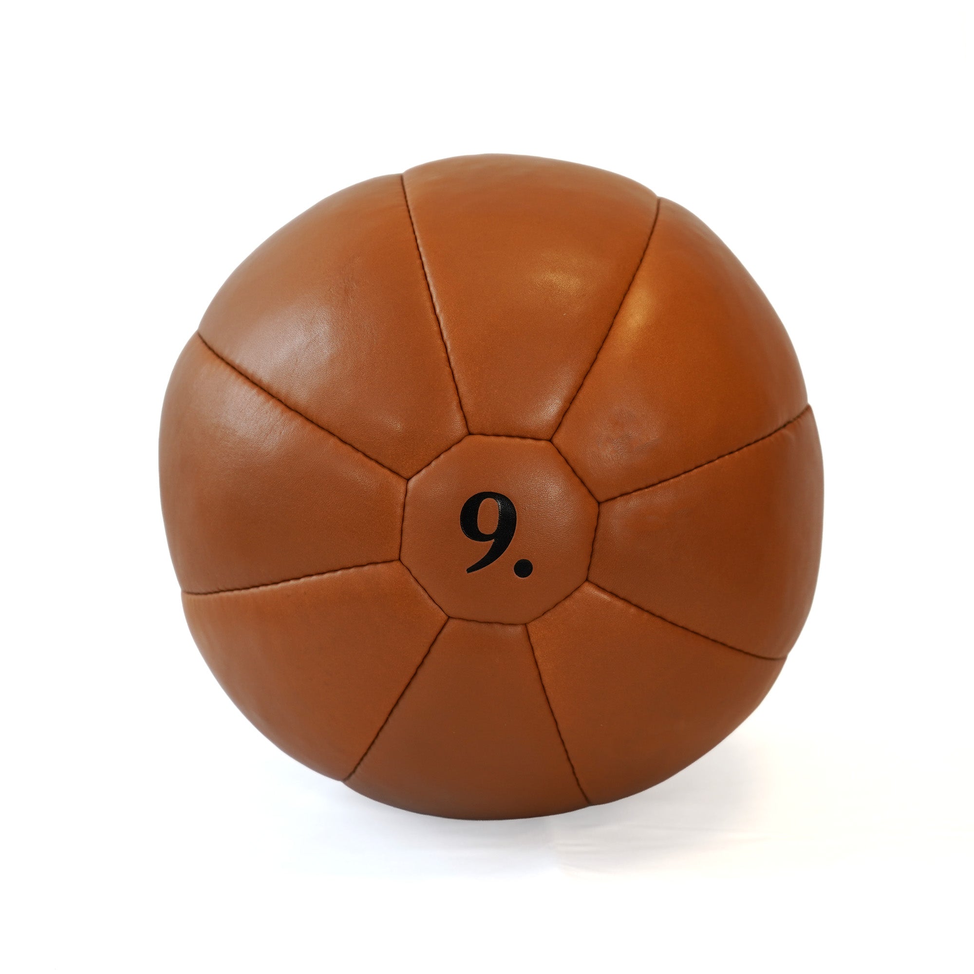 Classic Medicine Ball (Tan Leather)