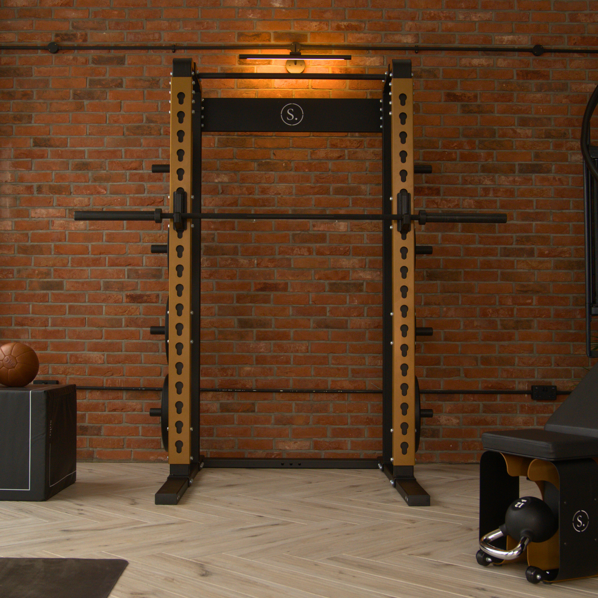Solo Half Squat Rack | Luxury Home Half Power Rack