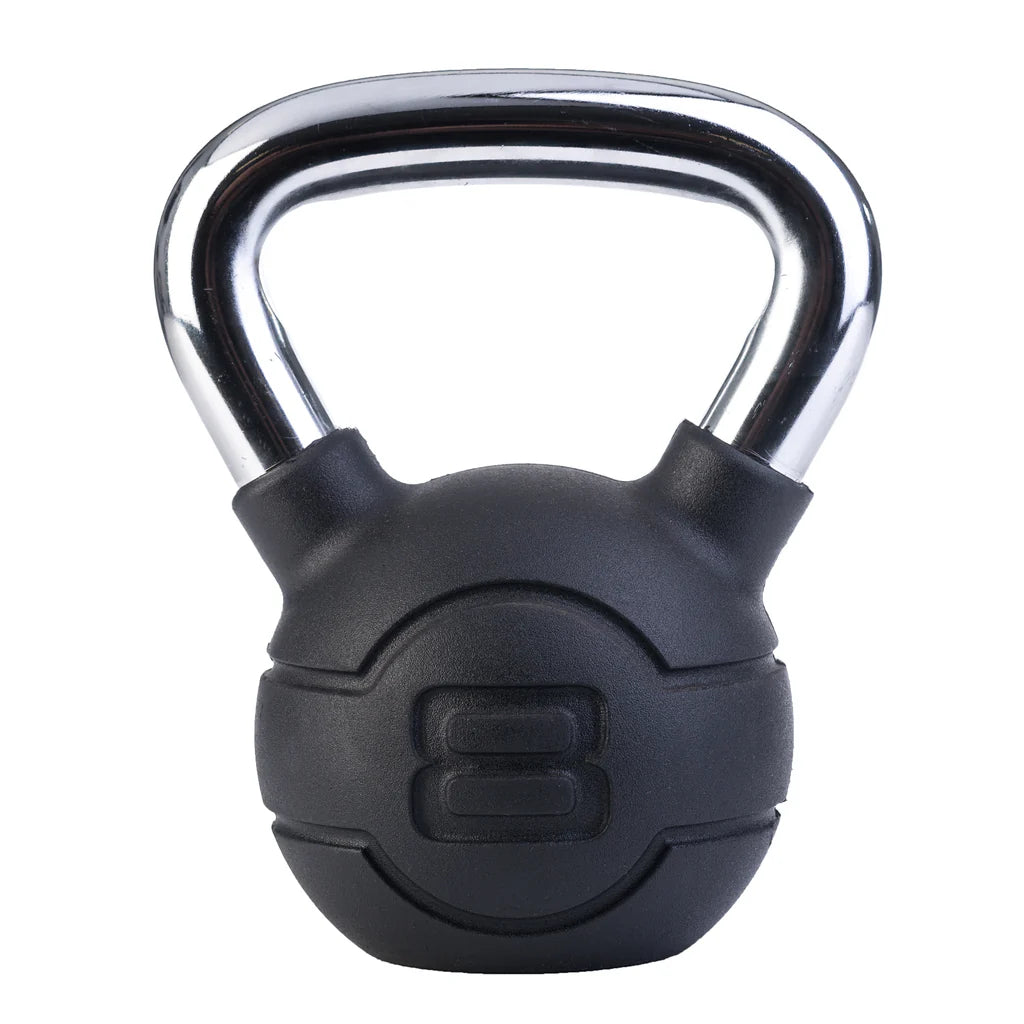 JORDAN® Chrome/Rubber Kettlebells
