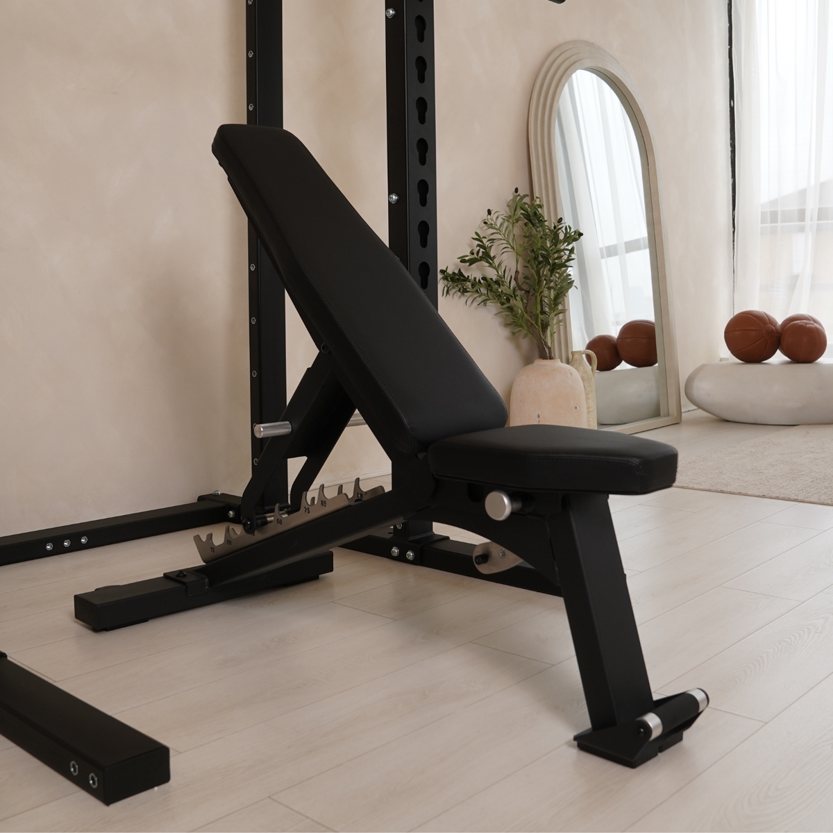 Maxed Performance Bench Solo Performance Adjustable Weights Bench