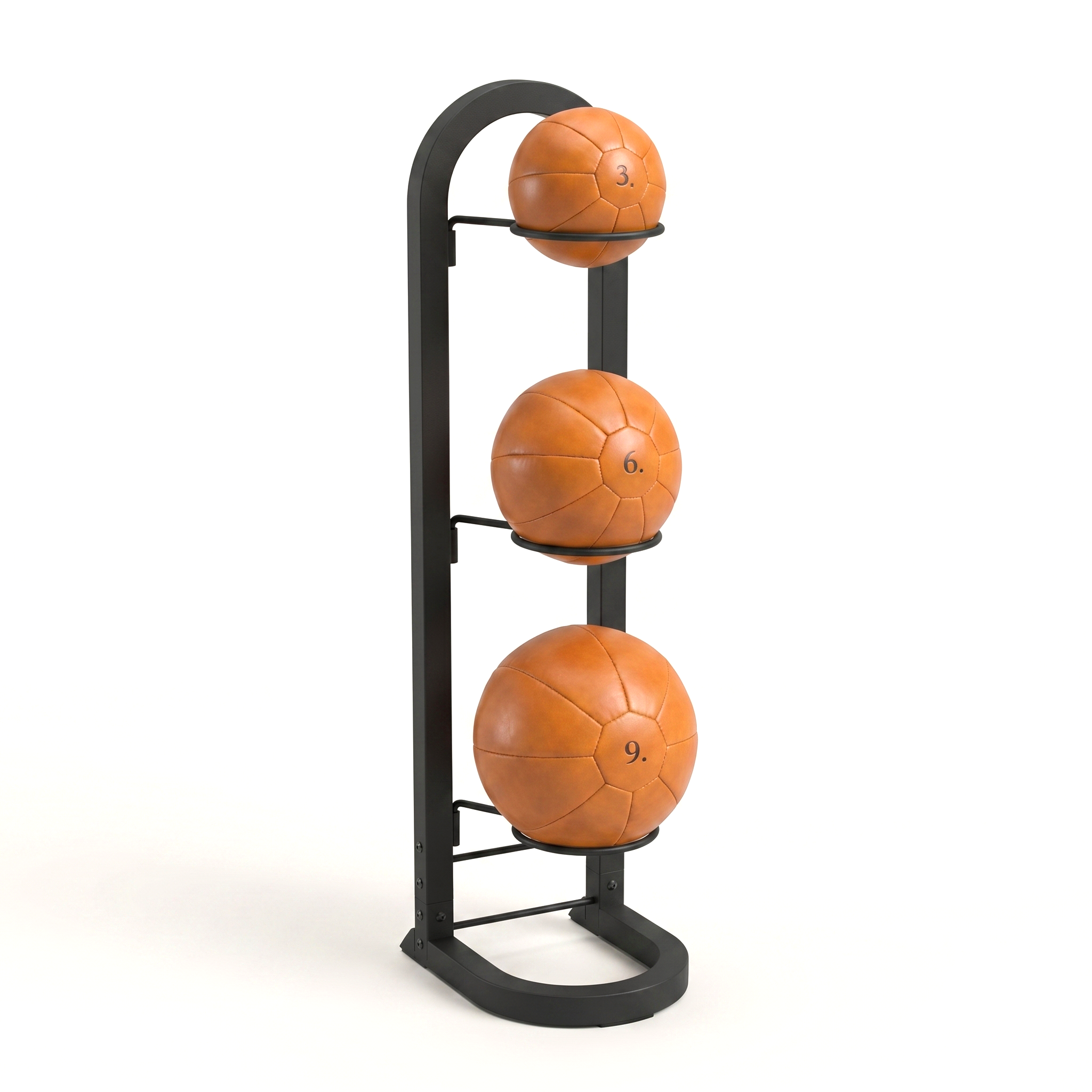 Solo 3-Ball Medicine Ball Rack