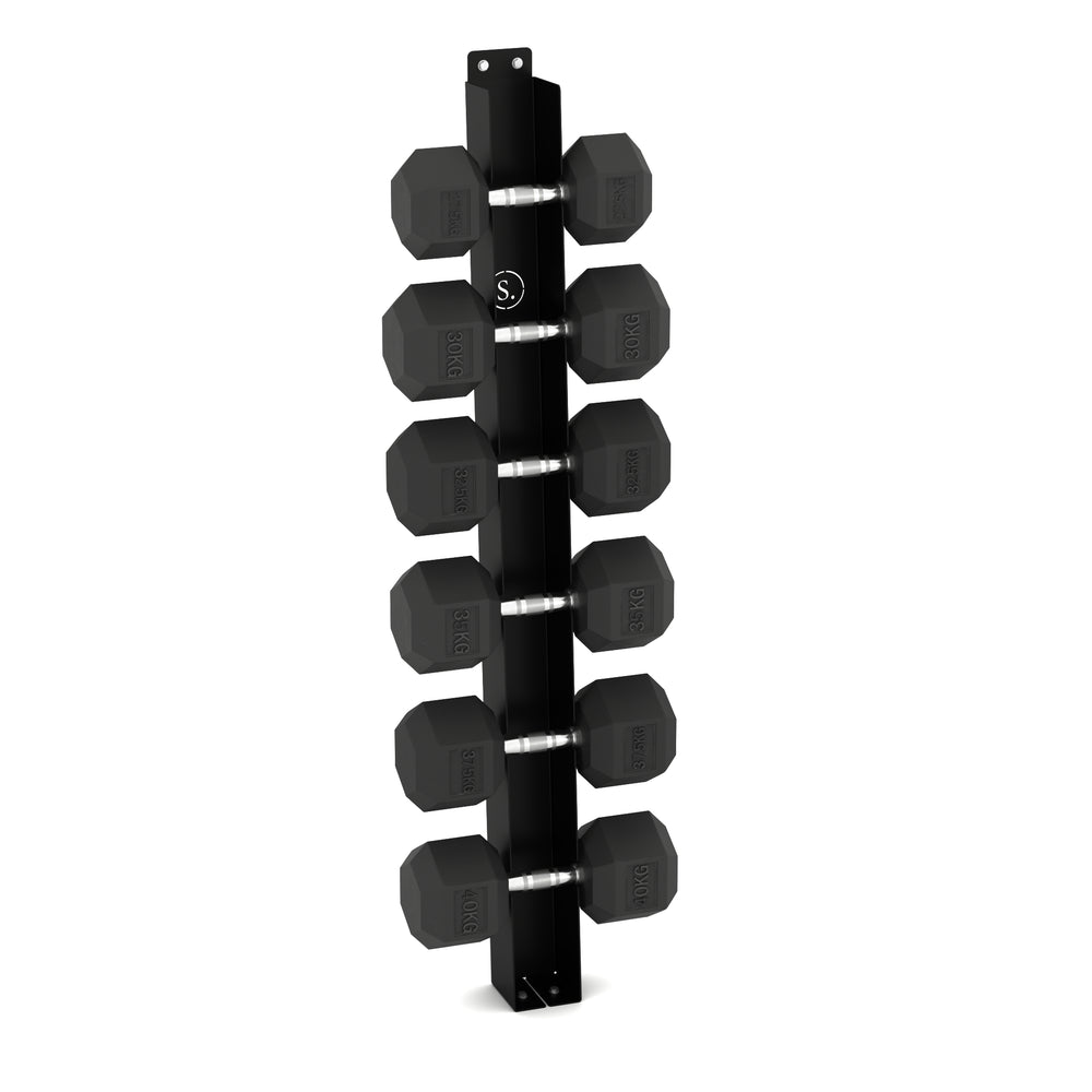 Wall Mounted Dumbbell Storage Rack Vertical Dumbbell Wall Mount