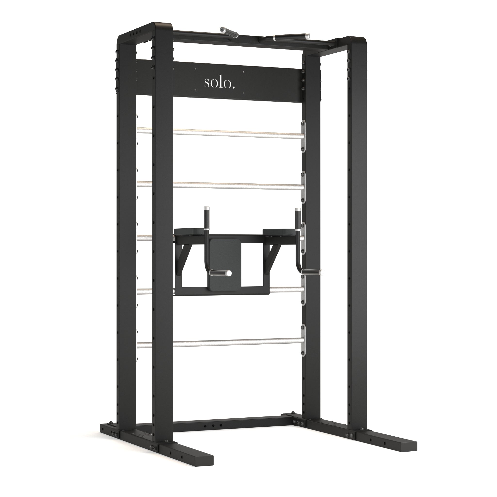 Solo Free Standing Wall Bars with Dip and Leg Raise