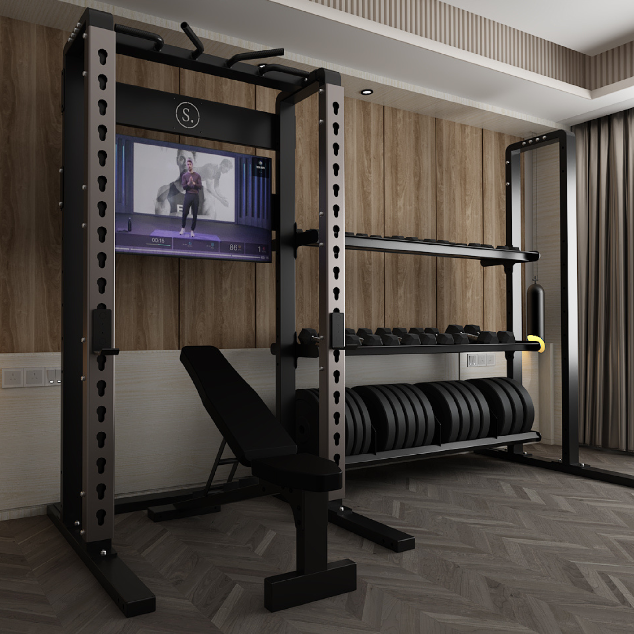 Solo Half Rack with Storage