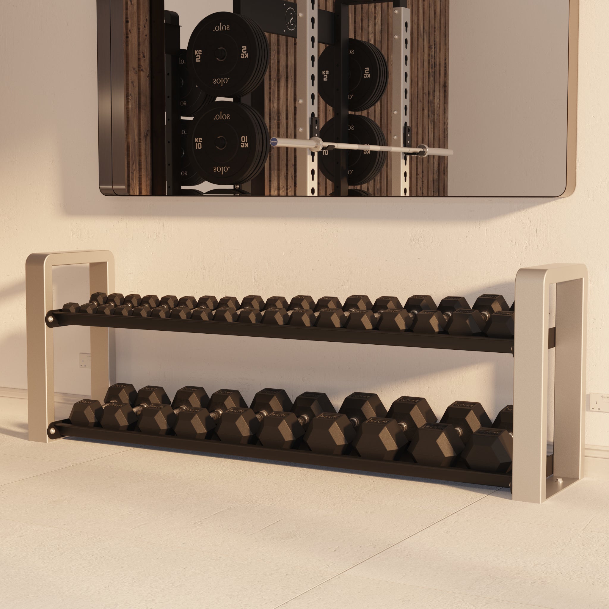 Solo Signature Dumbbell Storage Rack