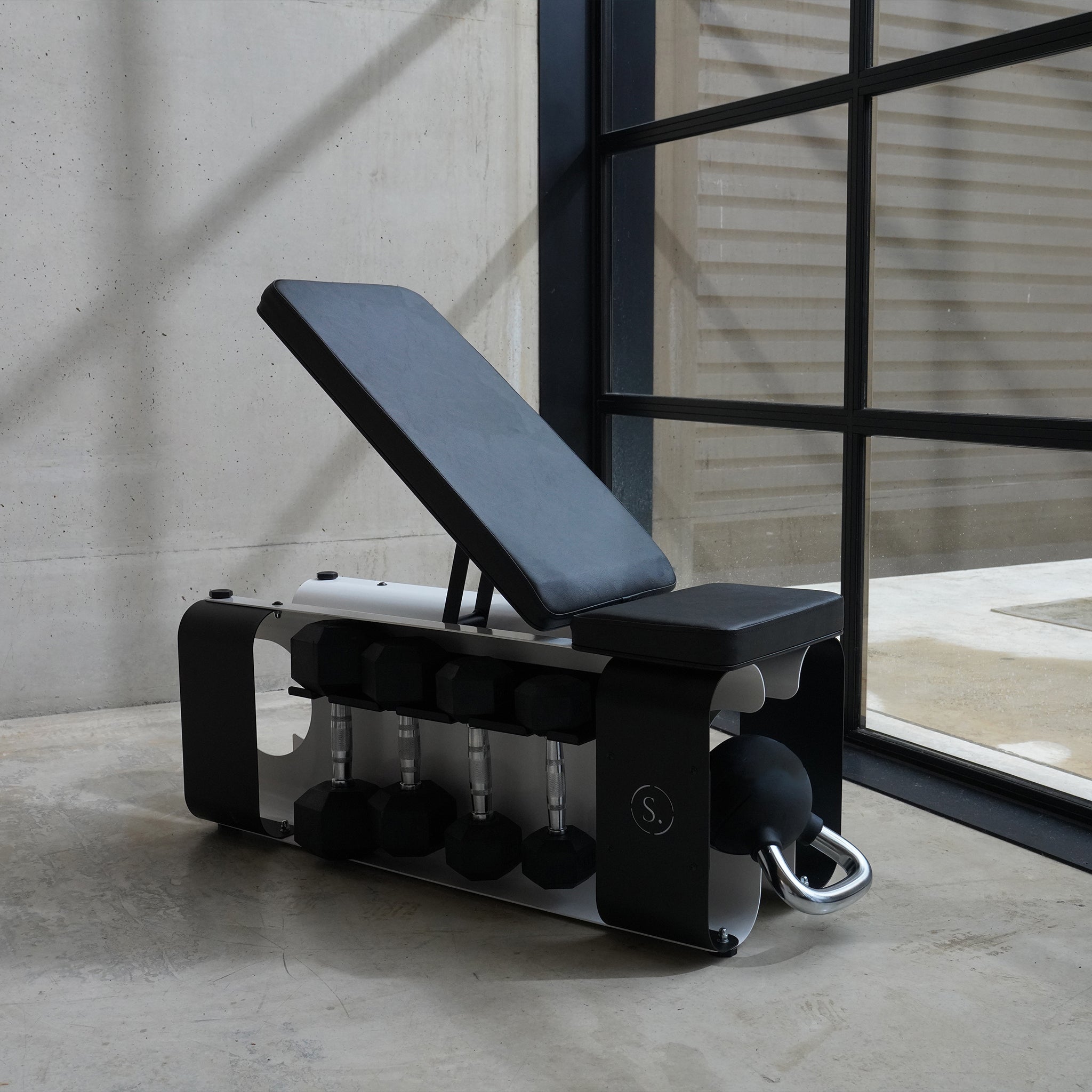 Solo Signature Adjustable Storage Bench Luxury Home HIIT Bench