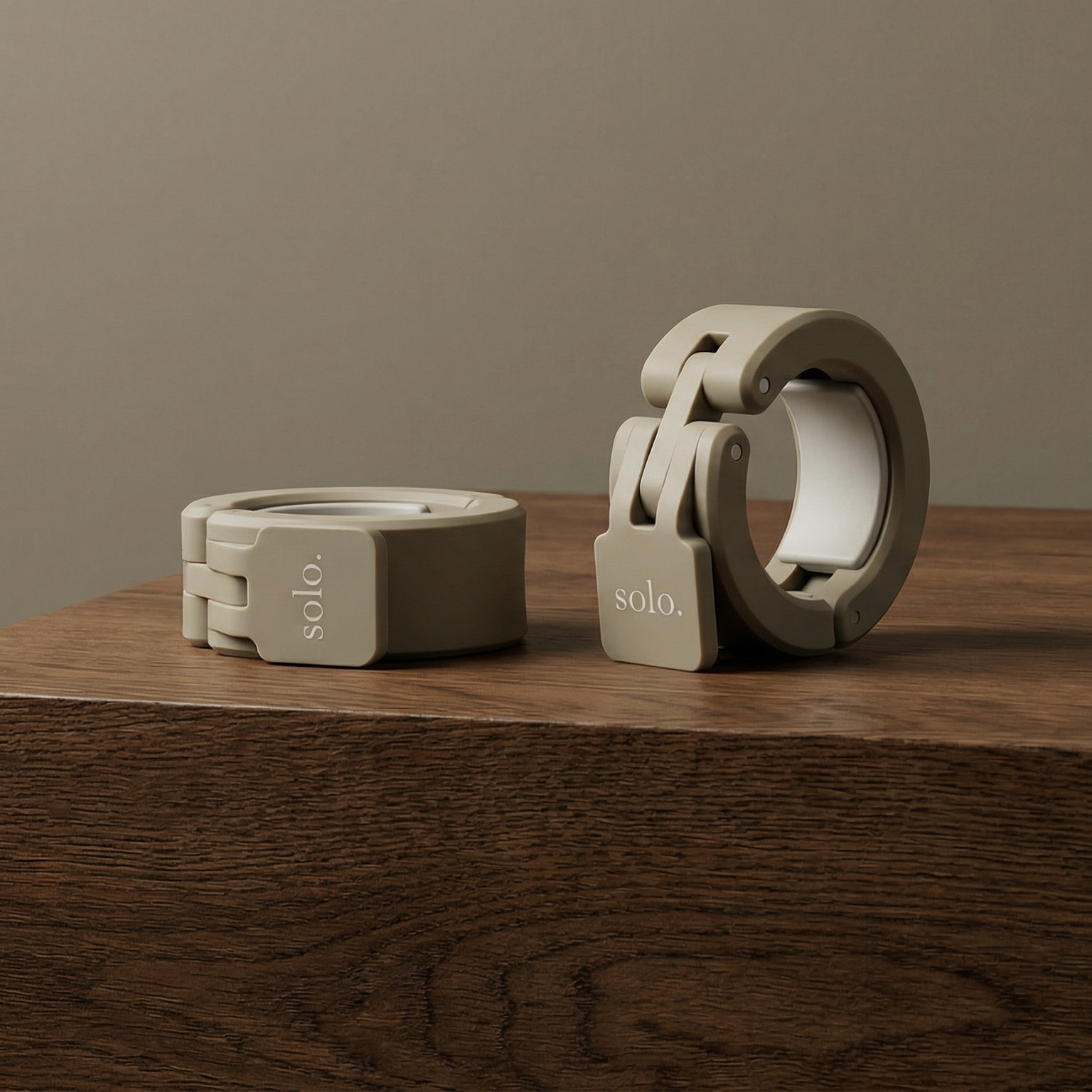 Solo Olympic Barbell Clamp Collars (Pair)