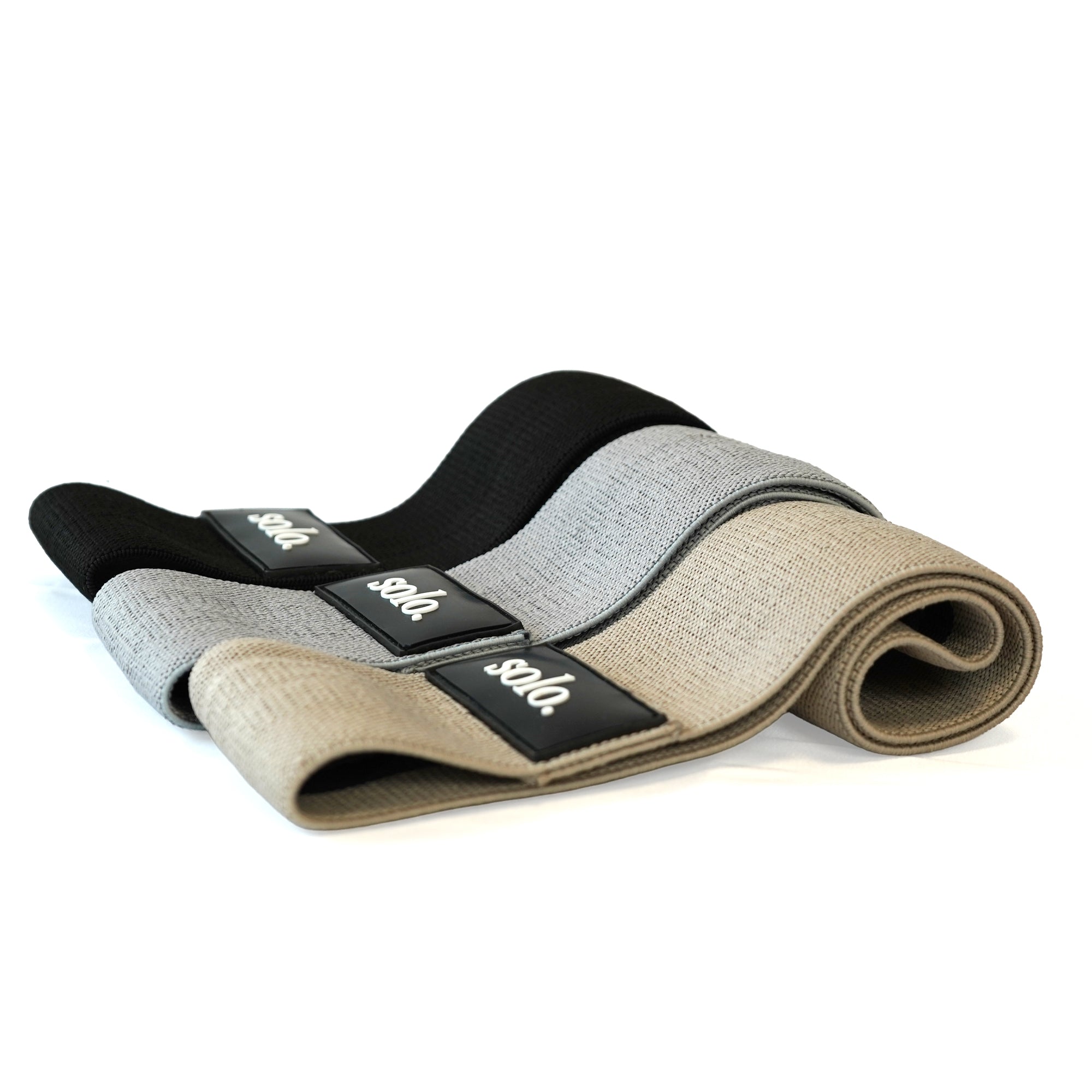 Solo Fabric Resistance Band (Set of 3)