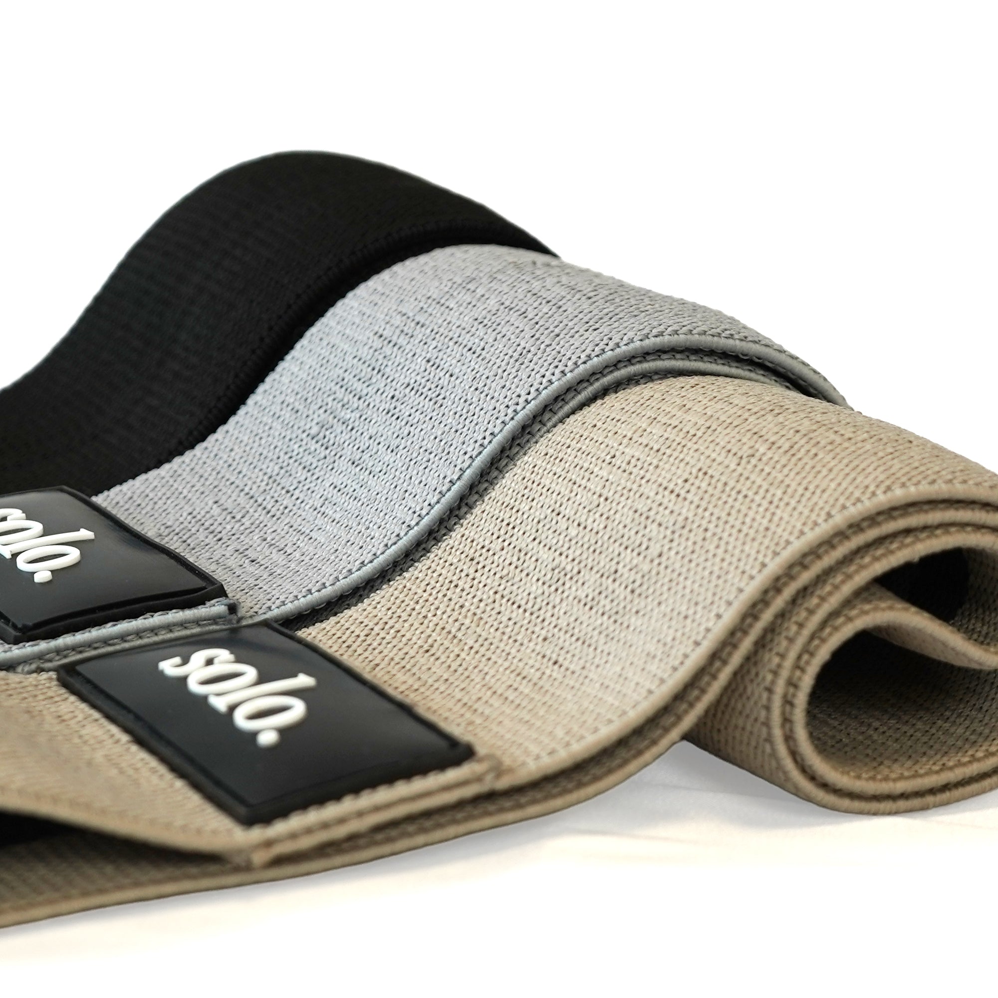 Solo Fabric Resistance Band (Set of 3)