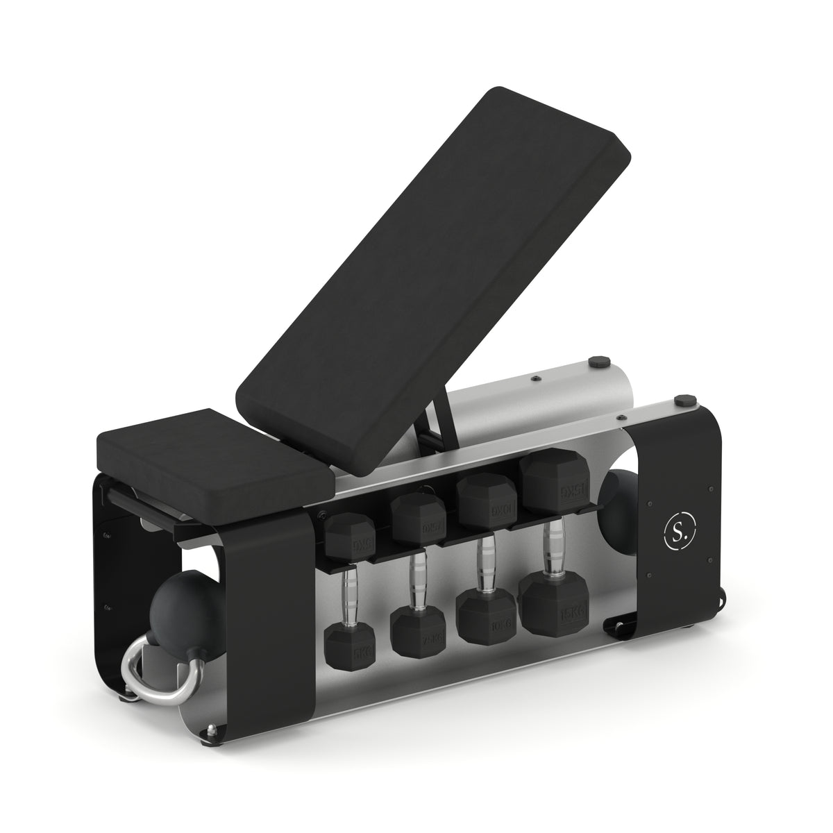 Solo Signature Adjustable Storage Bench | Luxury Home HIIT Bench