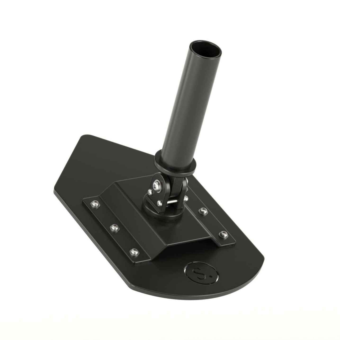 all black core plate weighted landmine attachment 