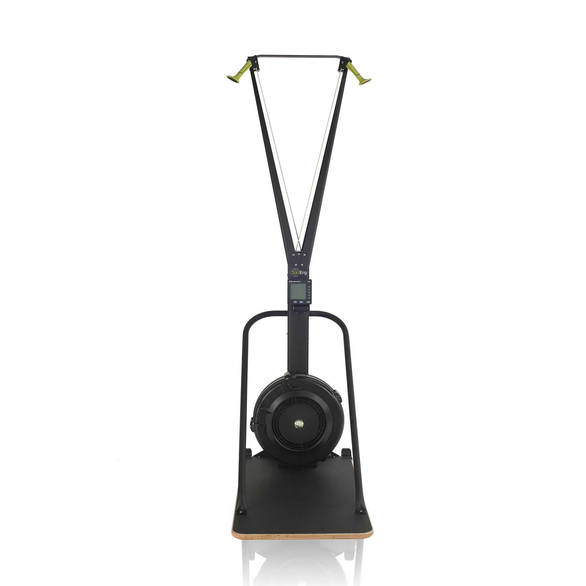concept 2 ski erg with floor stand from the front