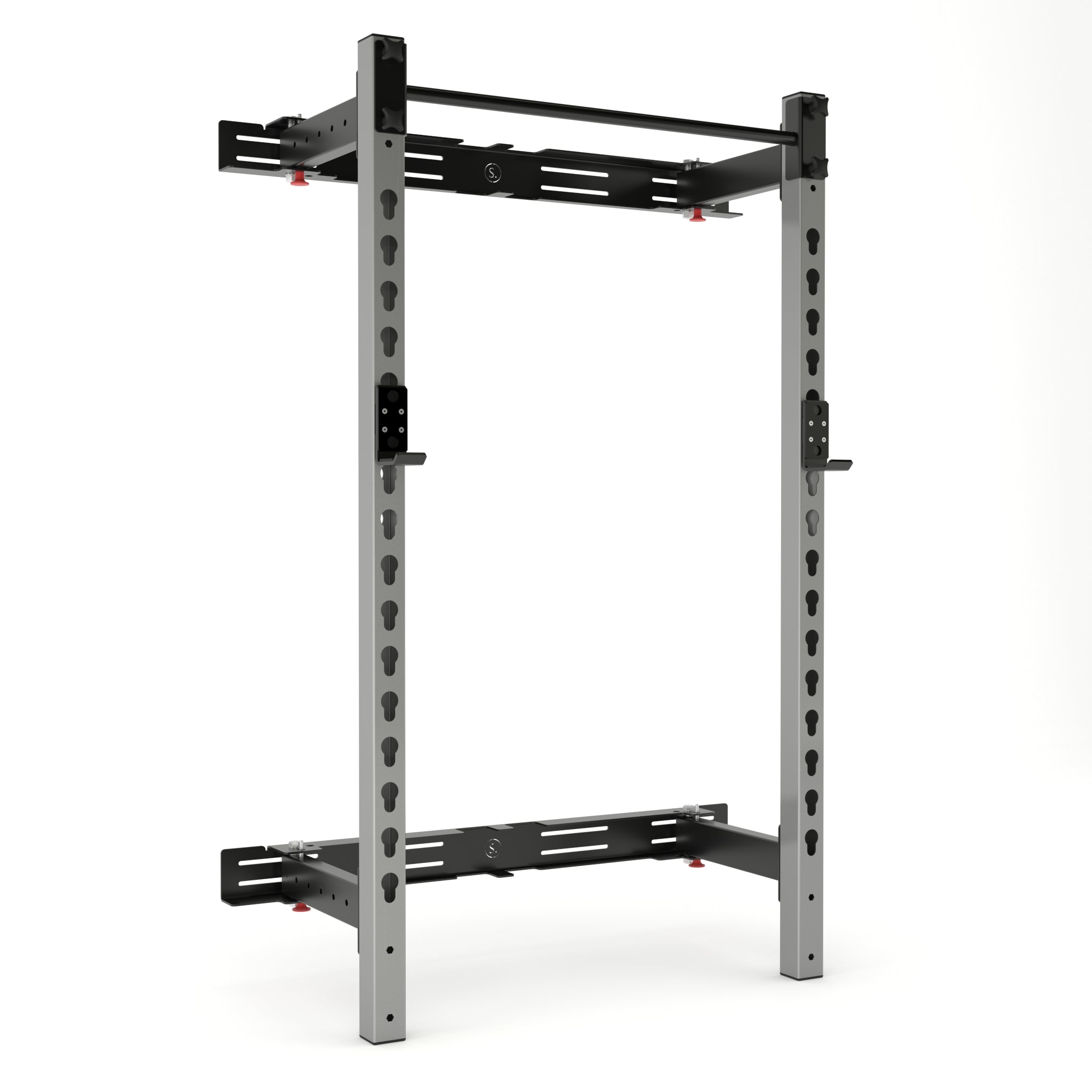 Folding rack in silver