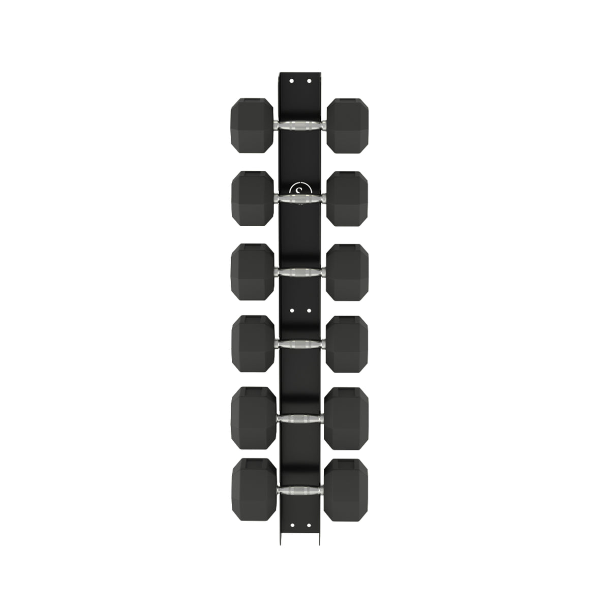 Wall Mounted Dumbbell Storage Rack Vertical Heavy Dumbbell Wall Mount